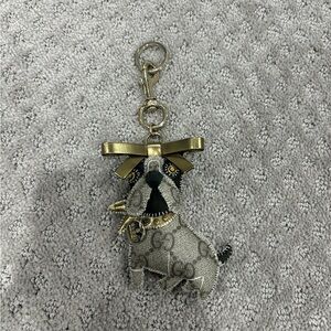 SOLD 🖤Authentic Gucci Leroy French Bulldog Keychain